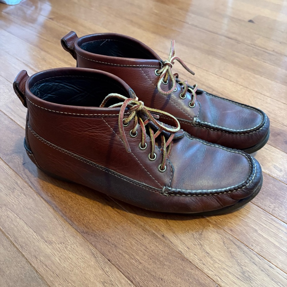 L.L. Bean Signature Men’s Jackman Chukka Leather Boots